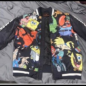 members only x nickelodeon jacket